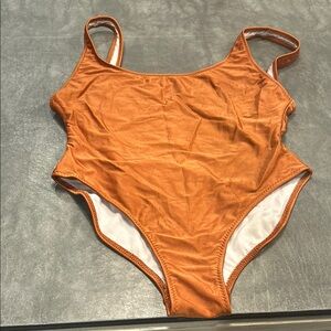 Bianca Coletti Orange One Piece Swimsuit